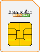 klarmobil Prepaid SIM-Karte