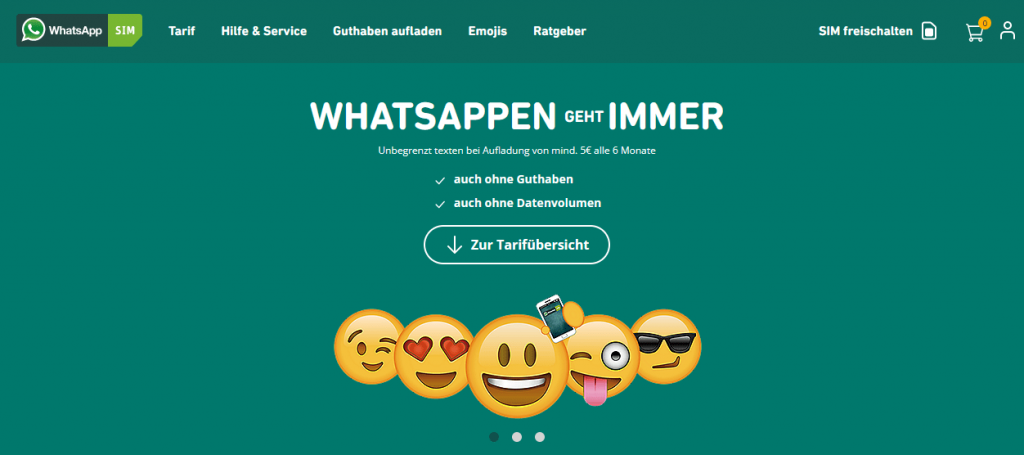 WhatsApp SIM