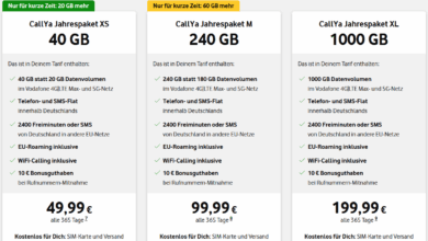 Vodafone CallYa Jahrestarife (2026): Einmal zahlen, 365 Tage Ruhe (+ Extra-Daten Aktion!)