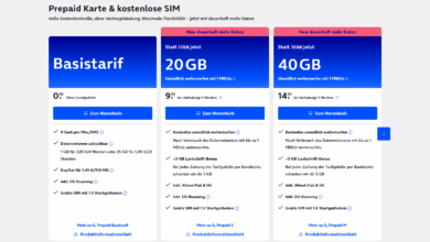 o2 Prepaid Tarife 2026 im Überblick