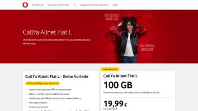 Vodafone CallYa: 60 € Bonusguthaben bis 09.04.2026 sichern